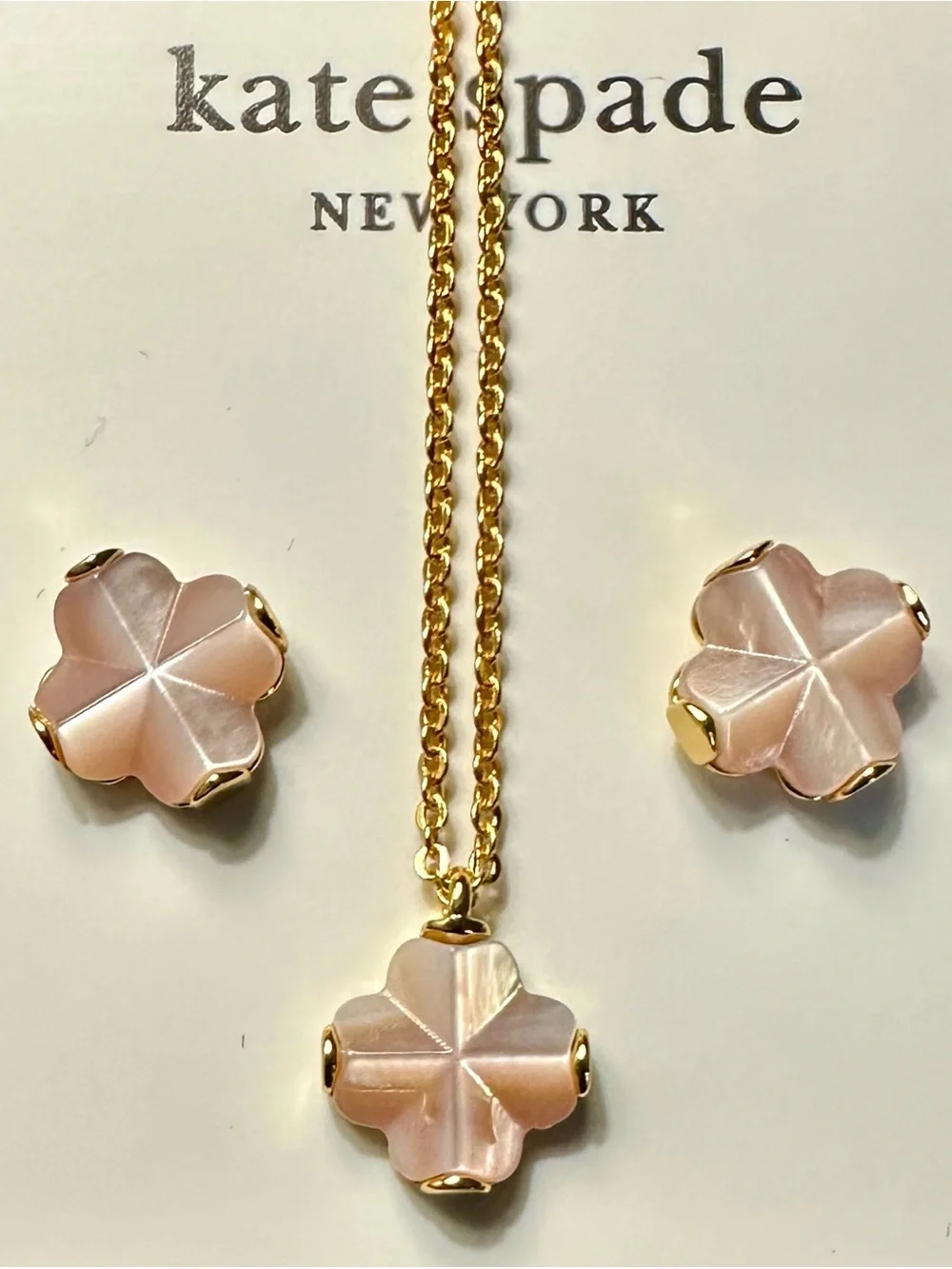 NWT Kate Spade New York Gold-Tone Mini Pendant Necklace, 16